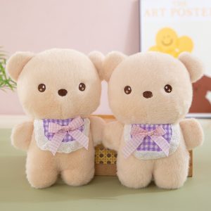 a pair of cute animal plush dolls 008