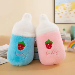 a pair of cute animal plush dolls 003