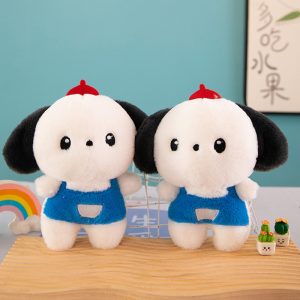 a pair of cute animal plush dolls 001
